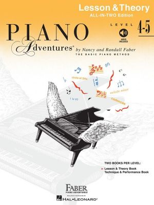 Piano Adventures All In Two Level 4-5 Lesson & Theory Book