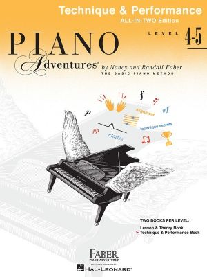 Piano Adventures All In Two Level 4-5 Technique & Performance Book