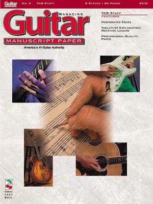 Guitar Magazine Manuscript Paper