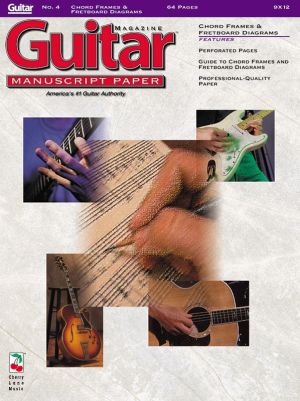 Guitar(TM) Magazine Manuscript Paper - #4