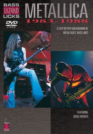 Metallica - Bass Legendary Licks 1983-1988 DVD