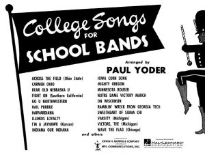 College Songs for School Bands - 2nd Eb Horn