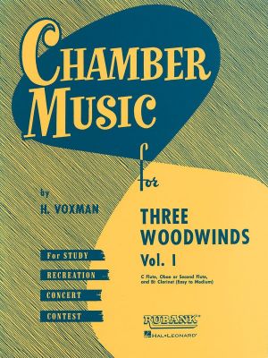 Chamber Music for Three Woodwinds, Vol. 1