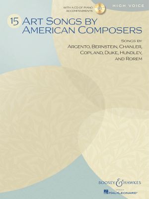 15 Art Songs by American Composers