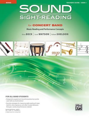 Sound Sight-Reading for Concert Band Band Book 1