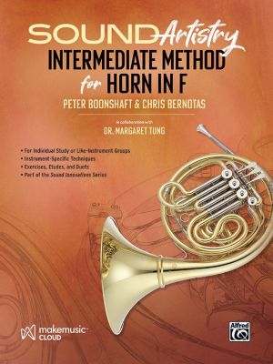 Sound Artistry Intermediate Method for Horn in F