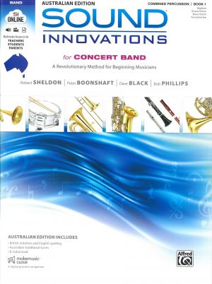 Sound Innovations for Concert Band Australian Edition Book 1 Combined Percussion