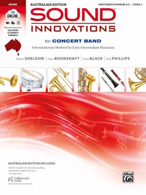 Sound Innovations for Concert Band Australian Edition Book 2 Baritone Bass Clef