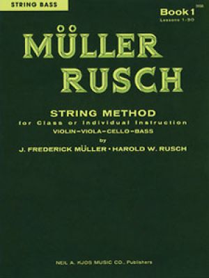 Muller-Rusch String Method Book 1 - String Bass
