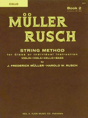 Muller-Rusch String Method Book 2 - Cello