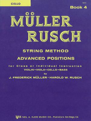 Muller-Rusch String Method Book 4 - Cello