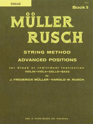Muller-Rusch String Method Book 5 - Cello