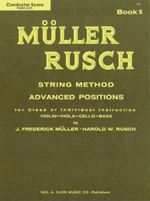 Muller-Rusch String Method Book 5 - Score/Pa