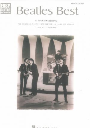 Beatles Best - Easy Guitar with Notes & TAB - Hal Leonard 699665