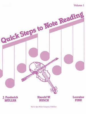 Quick Steps To Notereading, Vol 1 - Cello
