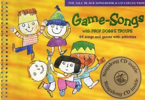 Game Songs With Prof Doggs Troupe Bk/Cd