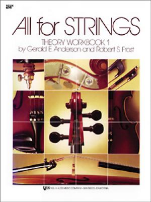 All For Strings Theory Workbook 1 - Violin