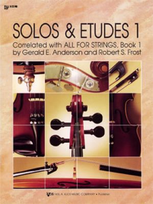 Solos And Etudes, Book1 - Score