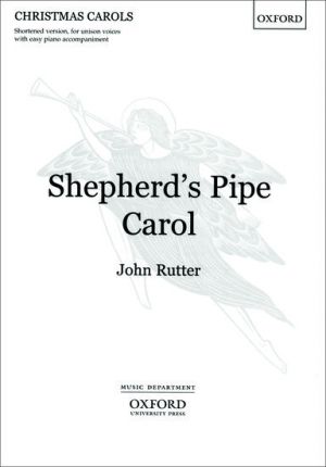 Shepherds Pipe Carol Short Version Unison
