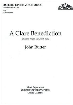 Clare Benediction SSA