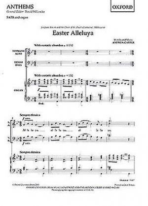 Easter Alleluya SATB, Organ