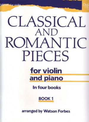 Classical And Romantic Pieces For Violin Bk 1