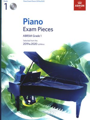 ABRSM Piano Exam Pieces Grade 1 2019-2020 Bk & CD