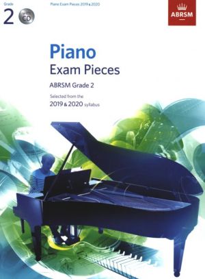 ABRSM Piano Exam Pieces Grade 2 2019-2020 Bk & CD