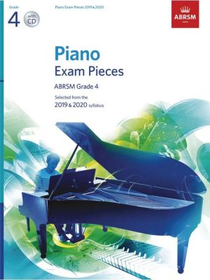 ABRSM Piano Exam Pieces Grade 4 2019-2020 Bk & CD