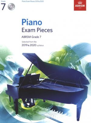 ABRSM Piano Exam Pieces Grade 7 2019-2020 Bk & CD