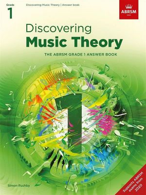 Discovering Music Theory ABRSM Grade 1 - Answer Book