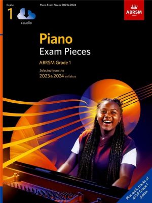 ABRSM Piano Exam Pieces 2023-2024 Grade 1 Bk/OLA