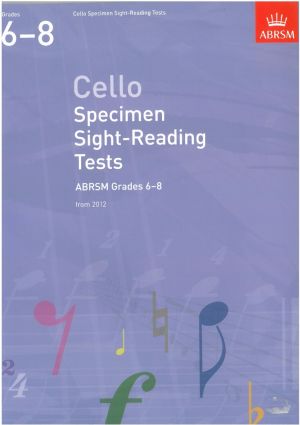 ABRSM Cello Specimen Sight-Reading Tests Gr 6-8