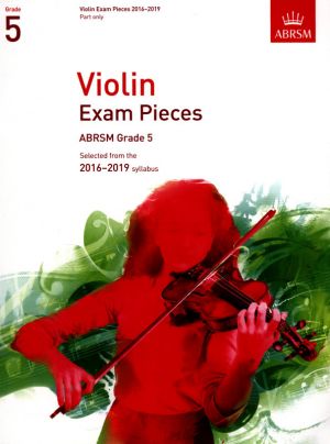 ABRSM Violin Exam Pieces Grade 5 2016-2019