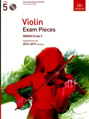 ABRSM Violin Exam Pieces Grade 5 2016-2019 Bk & CD