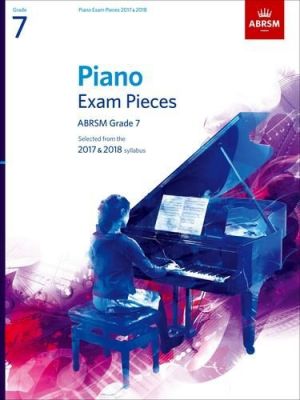 ABRSM Piano Exam Pieces Grade 7 2017-2018