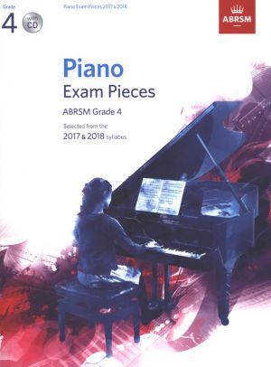 ABRSM Piano Exam Pieces Grade 4 2017-2018 Bk & CD