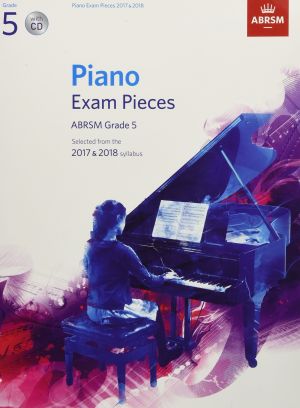 ABRSM Piano Exam Pieces Grade 5 2017-2018 Bk & CD