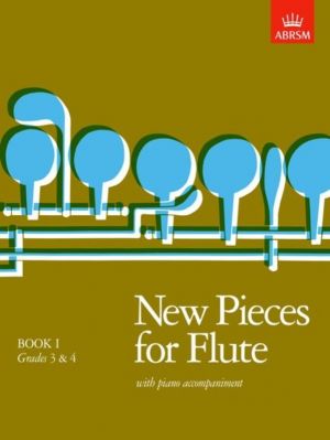 New Pieces for Flute Book 1 - Flute & Piano - ABRSM - 9781854721426