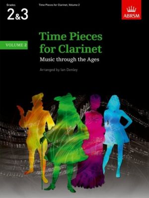 Time Pieces for Clarinet Volume 2 - Ian Denley - ABRSM - 9781860960468