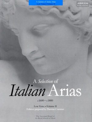 A Selection of Italian Arias Low Voice Volume 2