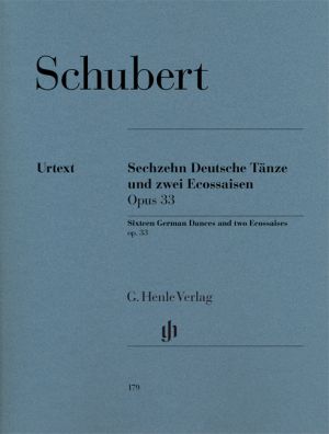 Sixteen German Dances and two Ecossaises Op 33 (D 783)