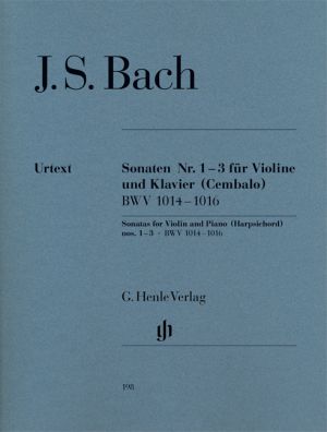 Sonatas 1-3 BWV 1014-1016 Violin, Piano (harpsichord) 