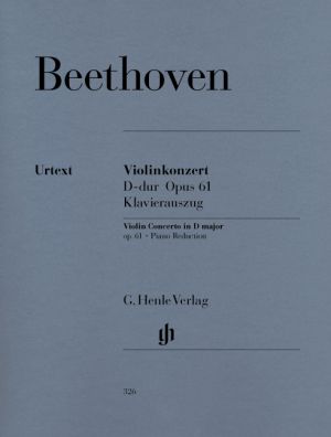 Concerto D major Op 61 Violin, Orchestra