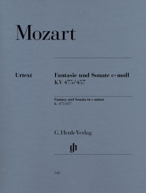 Fantasy and Sonata C minor K 475 K 457 Piano