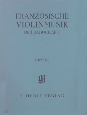 French Violin Music of the Baroque Era Vol 1 Violin, Piano
