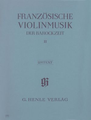 French Violin Music of the Baroque Era Vol 2 Violin, Piano