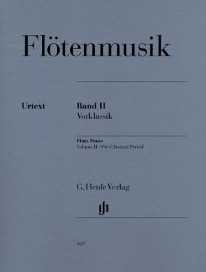 Pre-Classical Music Vol 2 Flute, Piano 