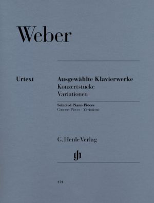 Selected Piano Works Concert Pieces, Variations