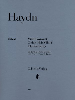 Concerto G major Hob. Viia:4 Violin, Orchestra 